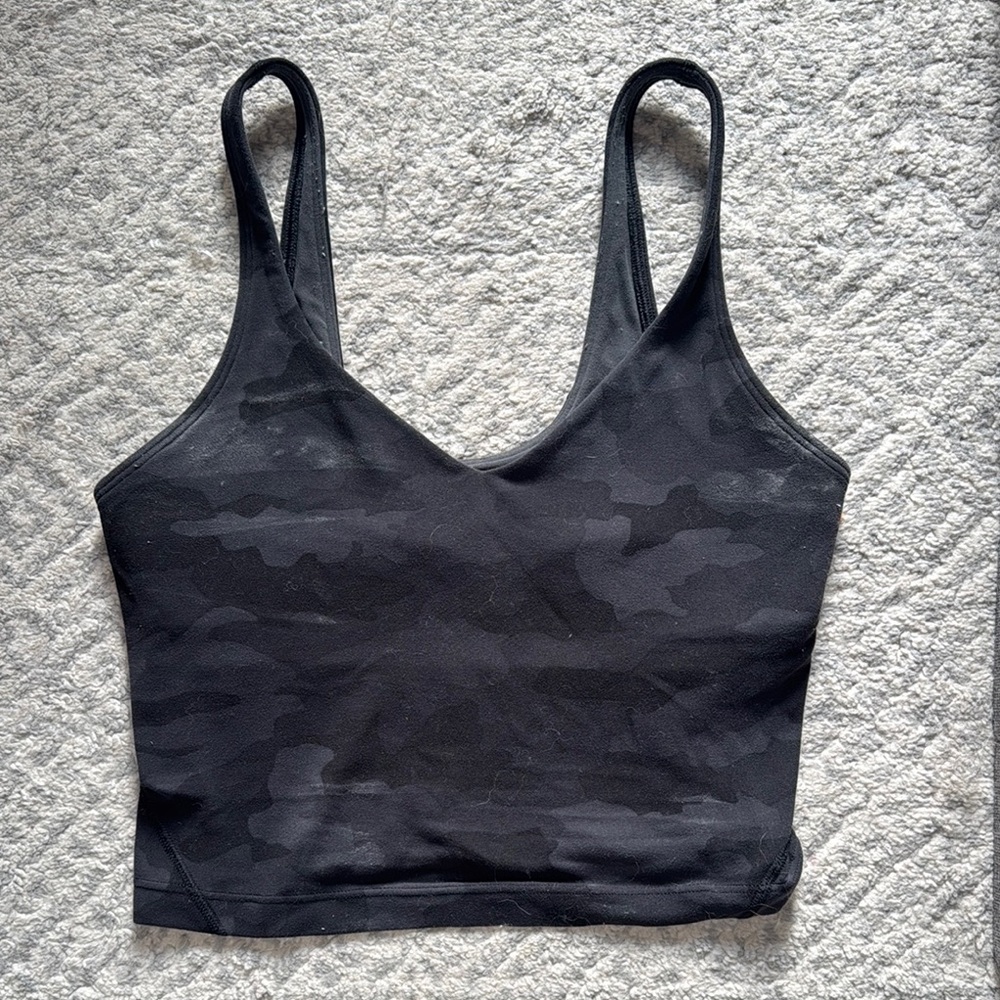 Lululemon Black Camo Align Tank